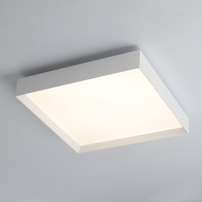 ACB - Moderne Lampen - Munich 60 PL LED - Moderne quadratische Deckenleuchte - Weiß - Warmweiss - 3000 K - 120° ACB - Moderne Lampen - Munich 60 PL LED - Moderne quadratische Deckenleuchte - Weiß - Warmweiss - 3000 K - 120°