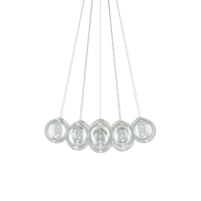 Lodes - Random Cloud - Random Cloud 14 Luci 23cm - Designer Kronleuchter, Diffusor 14 - Transparent - Diffused Lodes - Random Cloud - Random Cloud 14 Luci 23cm - Designer Kronleuchter, Diffusor 14 - Transparent - Diffused