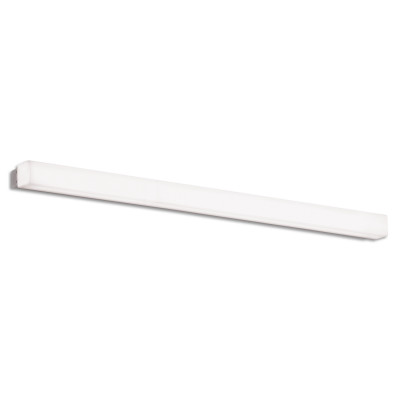 ACB - Bathroom lighting - Box AP 89 LED - Bathroom's wall light - Silver / opaline - LS-AC-A320030C - Warm white - 3000 K - Diffused ACB - Bathroom lighting - Box AP 89 LED - Bathroom's wall light - Silver / opaline - LS-AC-A320030C - Warm white - 3000 K - Diffused