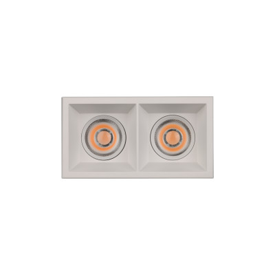 ACB - Technical lighting - Move 2L FA LED - Two light recessed ceiling spotlight - White - 36° ACB - Technical lighting - Move 2L FA LED - Two light recessed ceiling spotlight - White - 36°