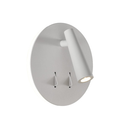 ACB - Spots - Panau AP LED - Wall light with light directable - White - LS-AC-A3660001B - Warm white - 3000 K - 120° ACB - Spots - Panau AP LED - Wall light with light directable - White - LS-AC-A3660001B - Warm white - 3000 K - 120°