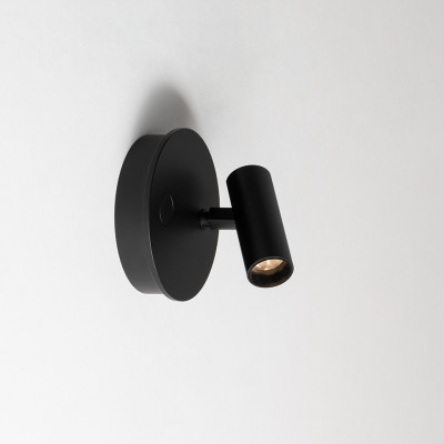 Artemide - Minimalism - Vector 30 AP Switch - Bedside wall lamp with swich - Black