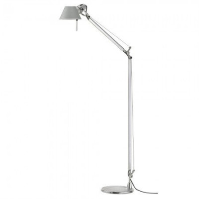 Artemide - Tolomeo - Tolomeo PT Reading LED - LED floor lamp - Aluminum - Diffused