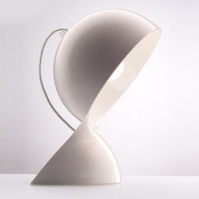Artemide - Vintage - Vintage lamps - Dalù TL - Vintage table lamp - White - LS-AR-1466000A