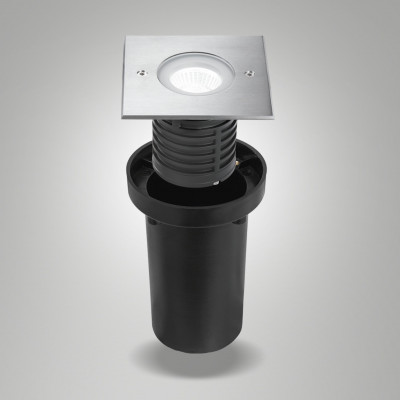 Fabas Luce - Outdoor - Wako 2 FA LED out - Square spotlight drive over - Steel - LS-FL-6908-02-414 - Warm white - 3000 K - 40°
