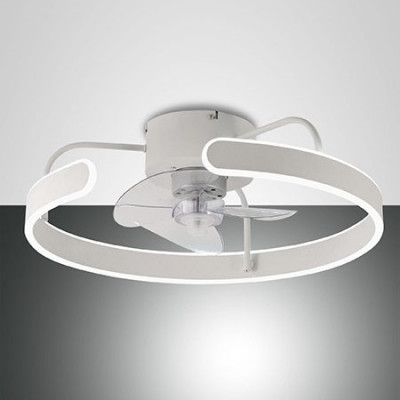 Fabas Luce - Domizia - Savoy PL - LED ceiling light - White - LS-FL-3710-65-102 - Warm Tune - Diffused