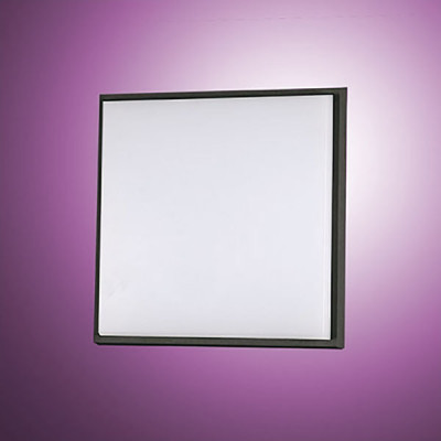 Fabas Luce - Geometric - Desdy LED PL S - Square ceiling light small - Black - LS-FL-3314-69-101 - Warm white - 3000 K - Diffused