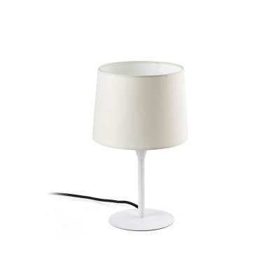Faro - Indoor - Hotelerie - Conga TL S - Table lamp - White / white - LS-FR-64316-01 Faro - Indoor - Hotelerie - Conga TL S - Table lamp - White / white - LS-FR-64316-01