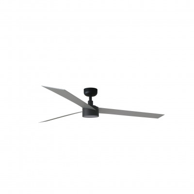 Faro - Indoor - Ceiling fans - Cruiser XL LED VE - Fan with light - Aluminium / matt black - LS-FR-34287-1TW - Dynamic White - Diffused