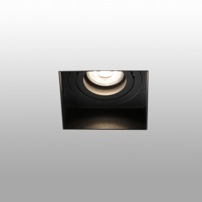 Faro - Indoor - Incasso - Hyde Square-1 FA RE - Square adjustable recessed spotlight - Black - LS-FR-40113