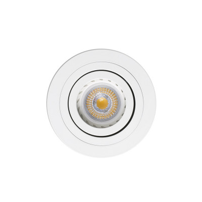 Faro - Indoor - Incasso - Radon FA 1L Round - Round recessed spotlight for wall or ceiling - White - LS-FR-43398