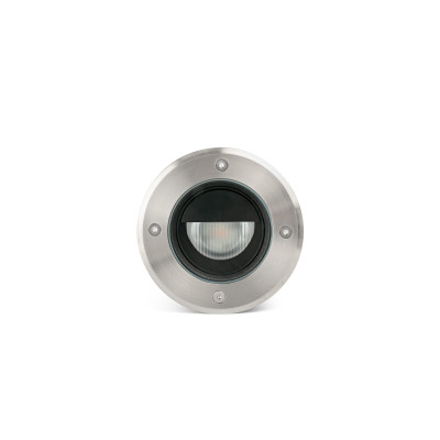 Faro - Outdoor - Tecno - Geiser 130 wallwasher FA LED - Walkable recessed spotlight - Satin steel - LS-FR-70311 - Warm white - 3000 K - Diffused