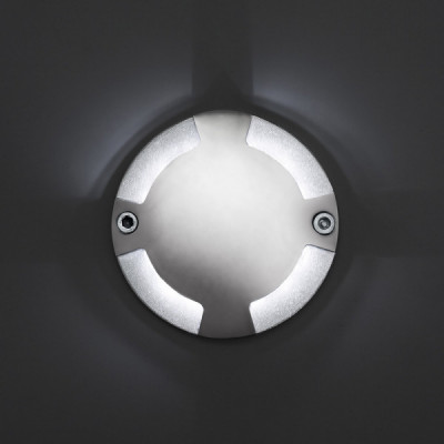 Faro - Outdoor - Tecno - Keenan-3 FA LED - Outdoor spotlight - Nickel - LS-FR-70564 - Super Cold - 6000 K - Diffused