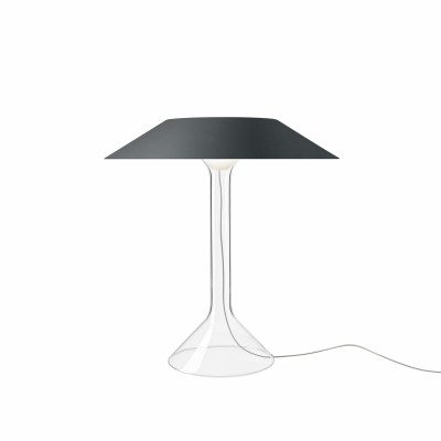 Foscarini - Lumiere - Chapeaux M TL - Table lamp touch dimmer - Grey - LS-FO-FN3140T100-25E00 - Super warm - 2700 K - Diffused