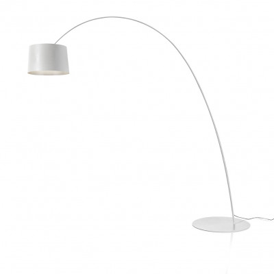 Foscarini - Twiggy - Twiggy Elle PT - Arch-shaped floor lamp - White - LS-FO-FN159013_10 - Super warm - 2700 K - Diffused