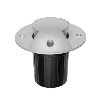 i-LèD Maestro - Alcor - Alcor R2 arrayLED 6 W 220-240 V AC - Drive over spotlight - Grey RAL 9006 - 180° i-LèD Maestro - Alcor - Alcor R2 arrayLED 6 W 220-240 V AC - Drive over spotlight - Grey RAL 9006 - 180°