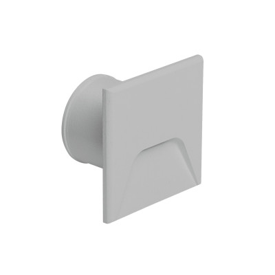 i-LèD Maestro - Envelope Outdoor - Envelope powerLED 1 W 350 mA - Outdoor recessed marker spotlight - Grey RAL 9006 embossed - Asymmetric
