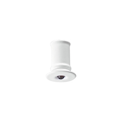 i-LèD - Decorative - Aspho - Recessed wall spotlight Aspho-R - 5mmLED 0,5 W 24 V - 30° - White RAL 9003 embossed - 30°