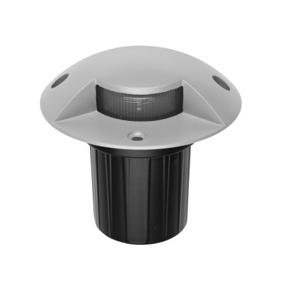 i-LèD - Signaling - Dans - Carriageable spotlight Dans-1 - arrayLED 6 W 630 mA - Grey RAL 9006 embossed - 180°