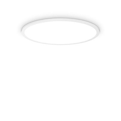 Ideal Lux - Minimal - Fly Slim PL D60 - Round LED ceiling light - White - 88°