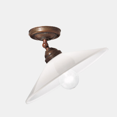 Il fanale - Up and down - Tabia PL L - Ceiling lamp in classic style - Satin brass - LS-IF-212-03-OV Il fanale - Up and down - Tabia PL L - Ceiling lamp in classic style - Satin brass - LS-IF-212-03-OV