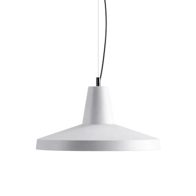 Karman - Retrò - Gangster D50 SP - Chandelier with ceramic diffuser - Glossy white - LS-KR-SE641BBINT Karman - Retrò - Gangster D50 SP - Chandelier with ceramic diffuser - Glossy white - LS-KR-SE641BBINT