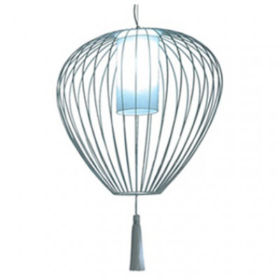 Karman - Karman lampade collezione - Cell D84 linen SP - Glossy white/White - LS-KR-SE613B