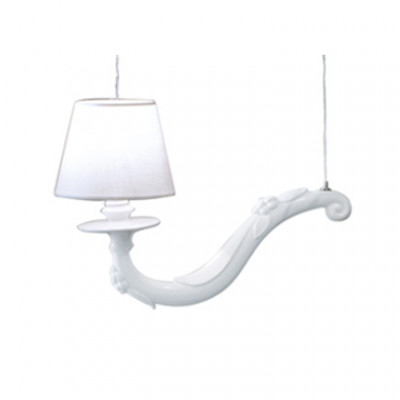Karman - Karman lampade collezione - Deja-Vu L45 lampshade SP - Matt White - LS-KR-SE1173BINT