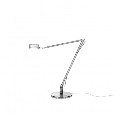 Kartell - Table Lights - Aledin Dec TL - Desk lamp with adjustable arm - Crystal - LS-KA-09195B4 - Super warm - 2700 K - Diffused