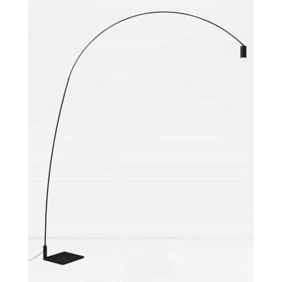 Nemo - Stelo - Fox PT LED - Arch-shaped floor lamp - Matt black - LS-NL-FOX-LN2-21 - Super warm - 2700 K - 60°