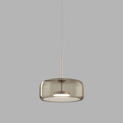Vistosi - Retrò - Jube SP 1 L - Colouful chandelier - Fumè/Gold - Diffused