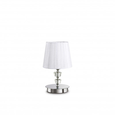 Ideal Lux - Provence - PEGASO TL1 SMALL - Lampada da tavolo - Cromo - LS-IL-059266 Ideal Lux - Provence - PEGASO TL1 SMALL - Lampada da tavolo - Cromo - LS-IL-059266